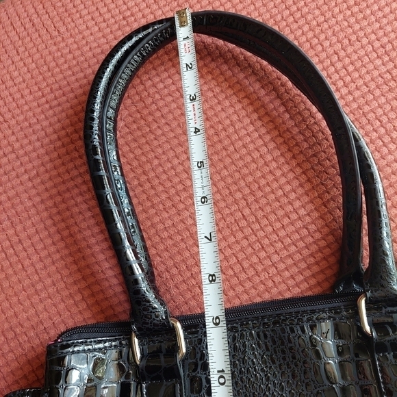 Fiorelli Black Mock-Croc Shoulder Bag - Picture 14 of 15